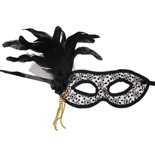 Маска карнавальная "Изящный жемчуг"