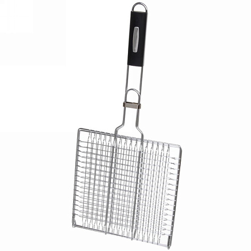 Решетка-гриль 2525 см BBQ Premium (длина с ручкой 60 см)_3