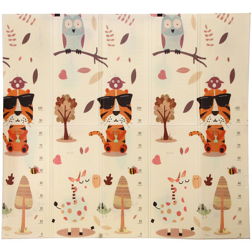 Коврик игровой 1802000,8 см Звери_3