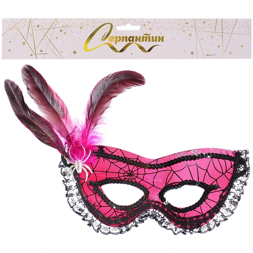 Маска карнавальная Helloween - Ужасающее очарование, микс_5