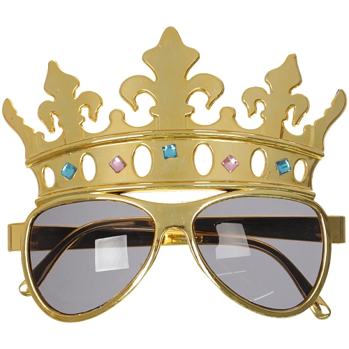 Очки карнавальные Король 14,210,9 см, микс_3