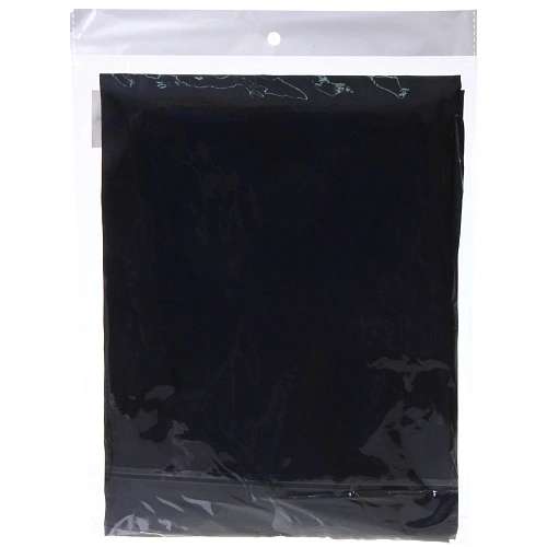 Пеньюар парикмахерский, цвет черный,100140см_3