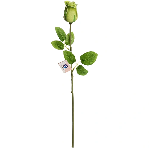 Цветок искусственный Natur 45см Роза фисташковая_6