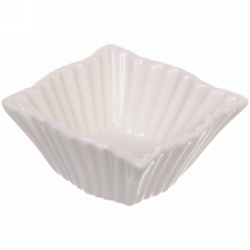 Набор соусников White magic 6шт Волна ребристый_3