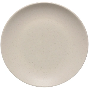 Тарелка керамическая подстановочная "Perfetto" 31см, бежевая