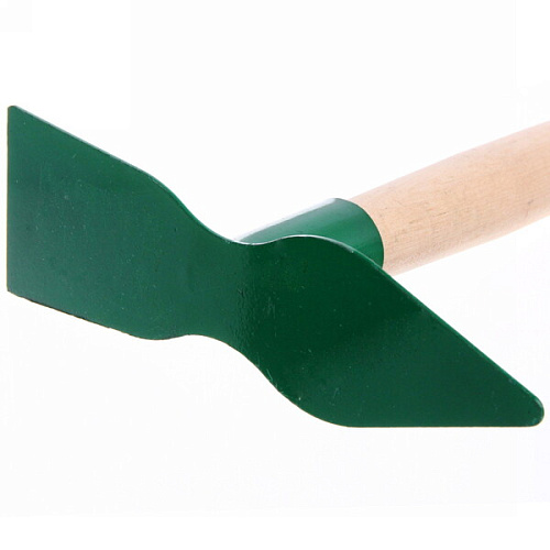 Мотыжка комбинированная с деревянной ручкой_7