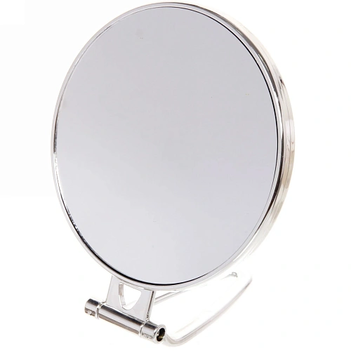 Зеркало настольное на подставке Beauty, двухстороннее с увелич, круг, микс 3 цвета, 15см_8