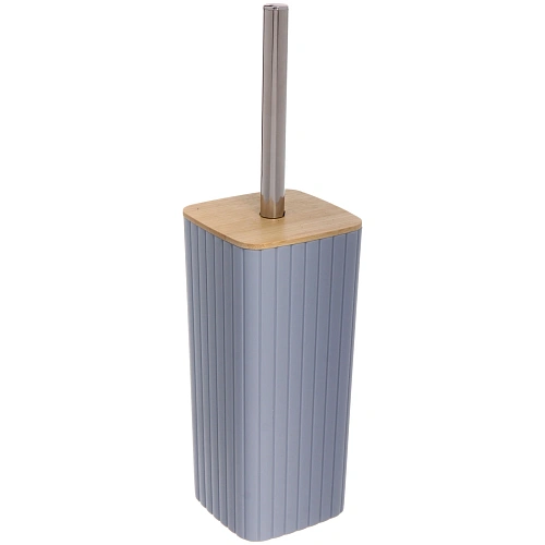 Ерш с высокой закрытой подставкой "Барио" 36 см серый