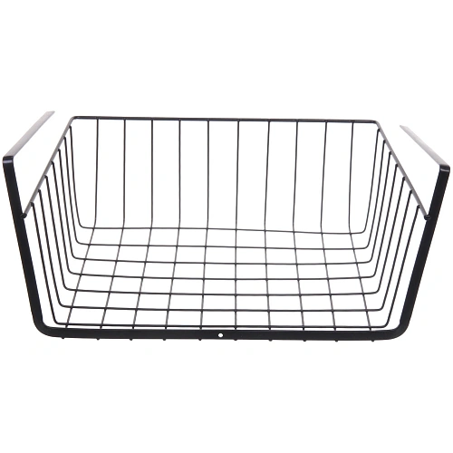 Корзина металлическая подвесная ФАРГО, цвет черный, 31,524513,5см (лейбл)_3