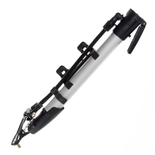 Насос ручной 32 см со шлангом и упором + 2 насадки