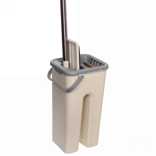 Набор для уборки Селфи (ведро с отжимом, швабра, две насадки) в цветной коробке_18