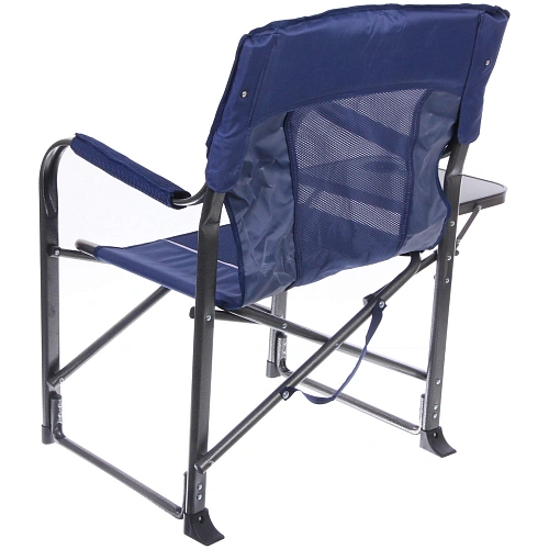 Кресло складное с подлокотниками до 100 кг SJ-0053, 526292 см, цвет синий, ТуристМастер_19