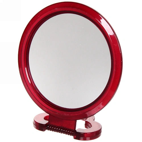 Зеркало настольное в пластиковой оправе Эстетика круг, подвесное, цвет микс, d-16,5см_10