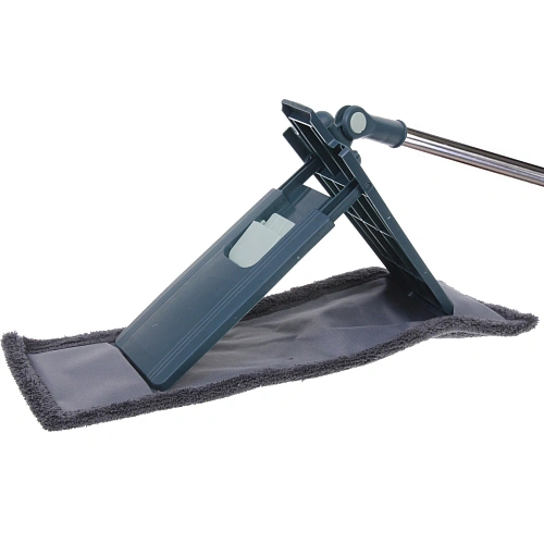 Швабра Селфи с насадкой из микрофибры, насадка 130гр , Gray _18