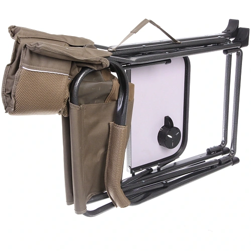 Кресло складное с подлокотниками до 100 кг SJ-0053, 526292 см, цвет кофейный, ТуристМастер_8