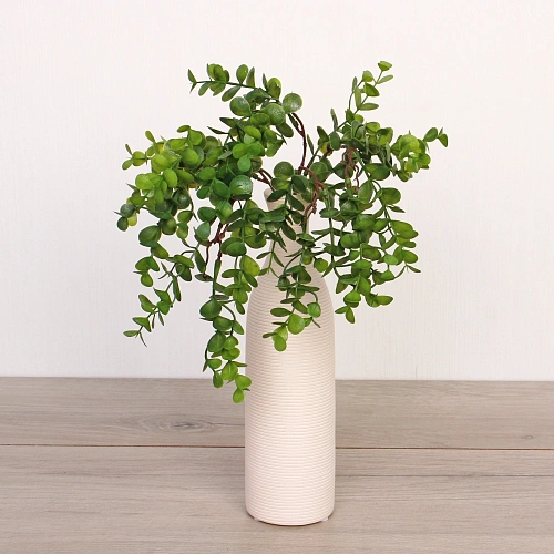 Искусственные цветы Волшебство трав 37см Эвкалипт темно-зеленый_9