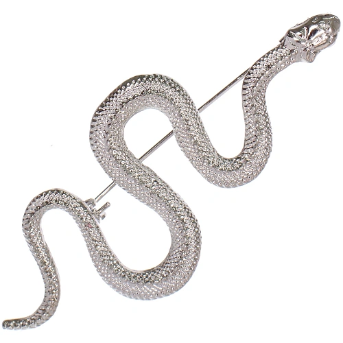 Брошь Best Podarok - Аяна, цвет серебро, 7,53,2см_2