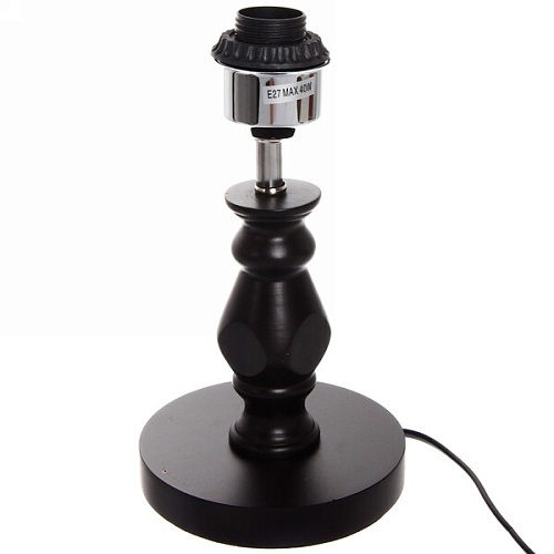 Светильник  Классика 8168-1 h-35см (615-113)+ абажур коричневый квадратный (999-004)  (220В, Е27, выклвкл, 40 Вт)_17