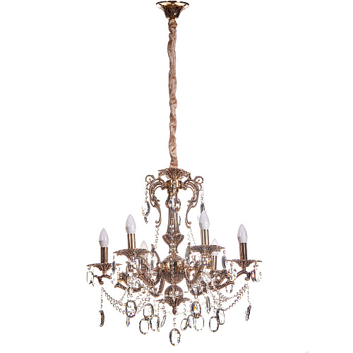 Люстра 640Вт золотой 8036_4