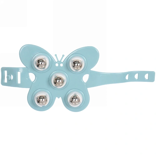 Массажер для тела Butterfly 5 роликов, 119,5 см, голубой_6