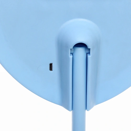 Зеркало настольное с подсветкой на подставке Mary Touch - Heart, цвет голубой, USB, 2029см_5