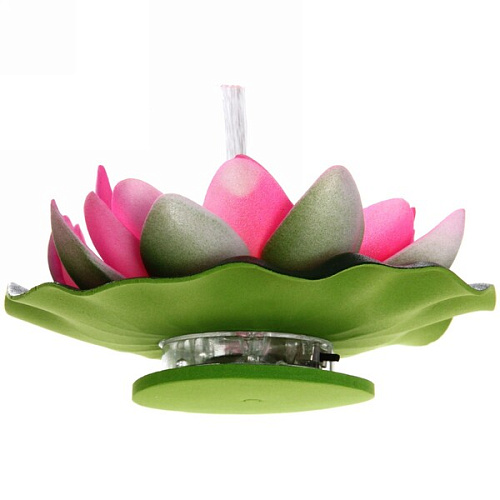 Растение водоплавающее Кувшинка d-10см с подсветкой_18