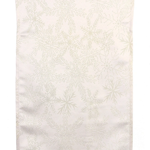 Дорожка на стол 33180 см Снежинки_4