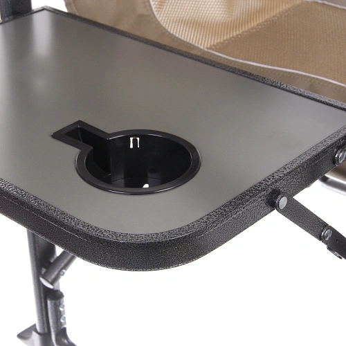 Кресло складное с подлокотниками до 100 кг SJ-0053, 526292 см, цвет кофейный, ТуристМастер_12