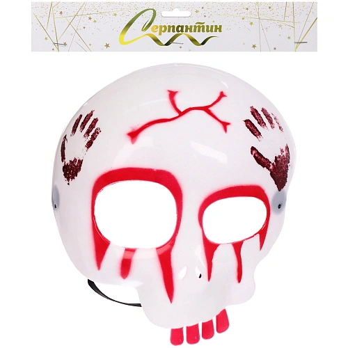 Маска карнавальная Helloween - Зловещий взгляд, микс_4