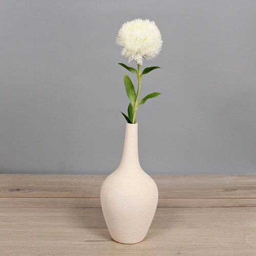 Цветок искусственный Natur 50см Кариофиллум белый_7