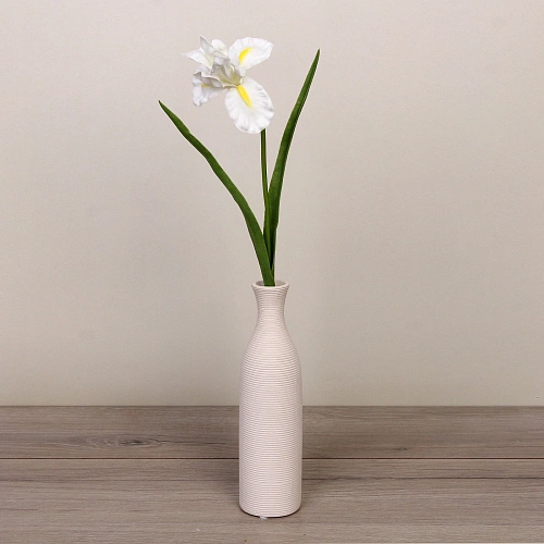 Цветок искусственный Natur 60см Ирис белый_7