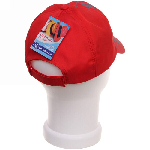 Бейсболка спортивная Sport, цвет красный, р58_9