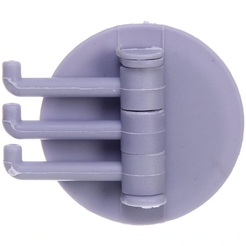 Крючок настенный многофункциональный на липкой основе ИДЕЯДОМА, цвет сиреневый, нагрузка 1кг76см (пакет с подвесом)_4