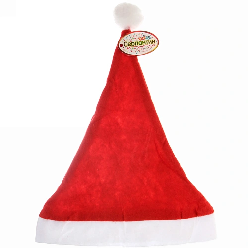 Колпак новогодний, красный, 2734см_4