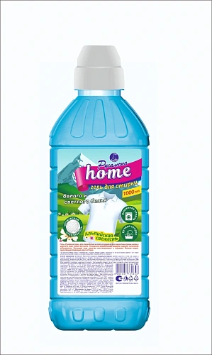 Гель для стирки РУСАЛОЧКА Для белого и светлого белья 1л.