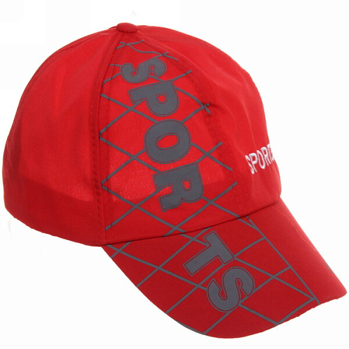 Бейсболка спортивная Sport, цвет красный, р58_6