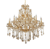 Люстры в стиле барокко и каскадные