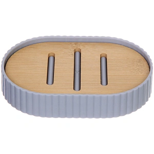 Мыльница Франко серая