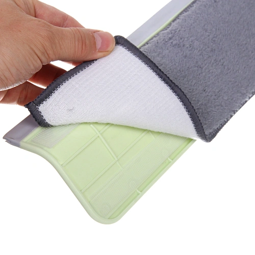 Окномойка для мытья стекол телескопическая ручка 90-130см насадка 289см в комплекте две насадки_13