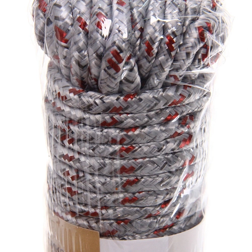 Веревка бельевая, хозяйственная плетённая Селфи, 4 мм, 15 м, микс _5