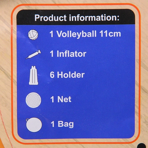 Набор для игры в спайкбол ZG270-177 батут 7517 см, мяч 12 см, насос_6