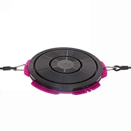 Диск вращающийся Gracefulness d- 30 см с эспандерами (нагрузка 13 кг), фиолетовый_4