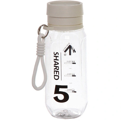 Бутылка питьевая пластиковая 680мл Отличный день, микс цветов_4