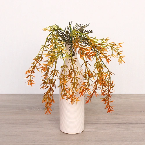 Искусственные цветы Волшебство трав 38см Аспарагус желтый_6