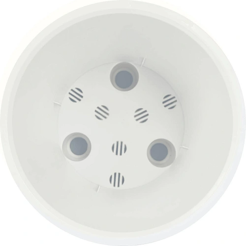 Горшок для цветов пластиковый 3,3л d-19см Sand  c дренажной вставкой, утренний туман_6