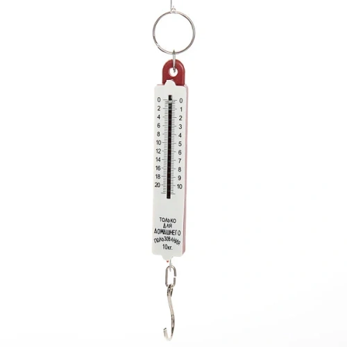 Безмен механический "Базис" до 10 кг, 19*6*1,5 см