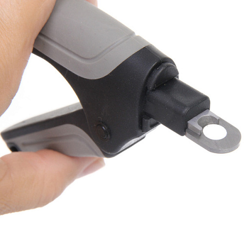 Когтерез - гильотина для животных ПРЕМИУМ - МОЙ БРО, прорезиненная ручка, цвет серыйчерный, 915см _7