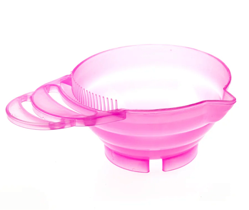 Чаша для окрашивания "Barber", микс 4 цвета, d-12см, 6,8см