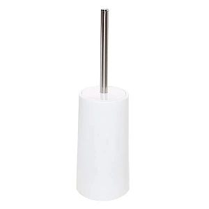 Ерш с высокой закрытой подставкой "Космос" 38 см белый круг