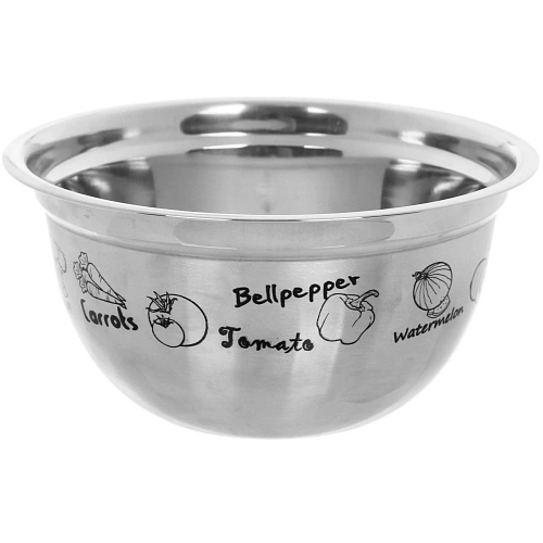 Миска из нержавеющей стали 209,7см с рисунком_3